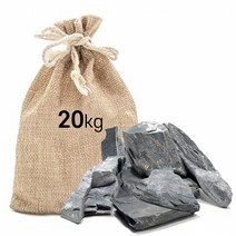 미미네아쿠아 두꺼운 리얼 청석판(편석) 20kg 전후, 상세 설명 참조
