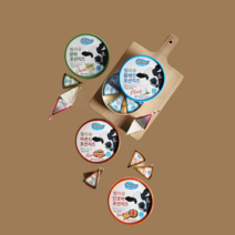 임실치즈 포션치즈 벨라유 4종 120g, 1. 플레인