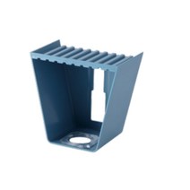 벽 부착 샴푸 걸이 샴푸통 정리 후크 벽걸이디스펜서 홀더 핸드워시 손소독제 거치대, 블루