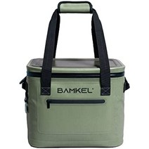 bamkel 소프트 쿨러 박스 16 l 9 l 장시간 보냉 방수 선택할 수 있는 칼라 사이즈 한국 브랜드 쿨러 박스 아웃도어 캠프 뱅켈일본 정규 유통품, b16l 올리브 그린