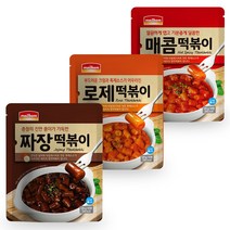 매일봄 로제 짜장 매콤 떡볶이 간편 밀키트, 6세트, 로제(2)+짜장(2)+매콤(2)