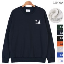 엠포르스 엠포르스 오버핏 LA자수 기모맨투맨 (T2230IN)