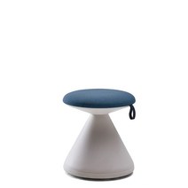 시디즈 펑거스무브 MN130Y 화이트쉘 스툴 인디고블루