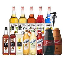 모닌 1883 시럽 마리브리자드 바닐라 헤이즐럿 다빈치 - 모닌시럽, 모닌시럽_모닌-카라멜시럽1000㎖