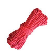 계량기 검침기 스마트 계량기 Dia 6 MM 5KN 5 10 20 30 미터 코어 spun 낙하산 줄 끈 텐트 로프 하이킹 캠, 02 빨간_01 30M