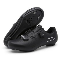 싸이클자전거 카본자전거 풀카본자전거 남성 사이클링 신발 Mtb 클릿 슈즈 카본 로드 자전거 부츠 스피드, 04 black road bike shoe_12 47
