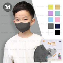 초특가 행사 50매+3매 아이러브 새부리형 컬러 마스크 소형 3세 부터 10세, 그레이 M (5세-7세), 50매, 1매입