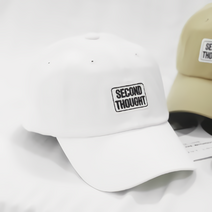 세컨코튼볼캡 남녀공용 모자