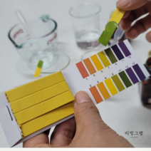 리빙그램 리트머스지 리트머스시험지 PH시험지 산도측정 종이 14단계