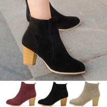 여자부츠 모임 데이트 오피스 스웨이드 엘라 첼시부츠