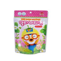 뽀로로 데일리 비타츄잉정 멀티비타민 딸기맛, 15정, 8개