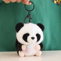 판다 인형 아기 팬더 에버랜드 키링 굿즈 그란데, 8.퍼플 젖병ㅣ일반포장, 10센티