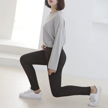 특가존Yh87Q92 밴딩 면 컬러 스키니 1038798 BOTTOM 슬랙스 블랙 Black 밤색 Chestnut brown 진베이지 Dark Beige