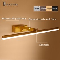 광확산 아크릴 얇은 조명용 쫄대 각도 조절 cm CM 벽 램프 욕실 거울 조명 벽화 프레스코, [03] 금, [05] CM W, [01] Warm White K
