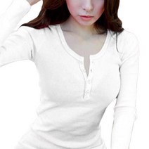 [리더스] 베이직 3컬러 캐주얼 무지 데이트룩 티셔츠