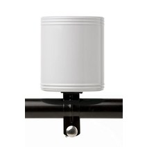 N&M Products Cruzies 자전거 컵 홀더/자전거 휴대폰 홀더 - HydroFlask의 동일한 제조업체(블루) - 비치 크루저 병 홀더, white