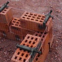 5PCS 와이어 서랍 Bricklaying Tool Fixer For Building 건설 설비 Brickwork Leveler Bricklayer 도구, [02] 2pcs black