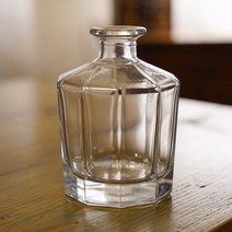 십각병 200ml 디퓨저용기 유리 디퓨져병 인테리어 소품 미니 한송이 꽃병, 레드