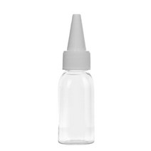 허브스프레이 플라스틱용기 뾰족캡 흰색 검정 30~100ml, 30ml, 투명용기 흰색캡, 1개