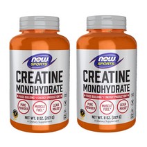 NOW Creatine Monohydrate 크레아틴 파우더 227g X 2개