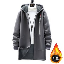JUSTFEELING 5XL까지 기모 후드집업 편안한 소프트 도톰한 자켓 바람막이 겨울 따뜻한 아우터 코트 잠바