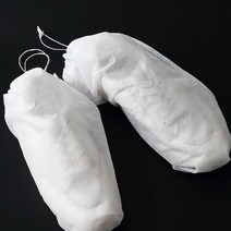 부직포 매쉬 습기 방지 신발주머니 가방 5p 보관 실내화 커버 조리개