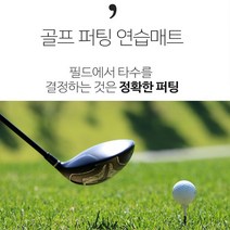 실내 골프 퍼팅 연습매트 스윙매트 인조잔디 실내용
