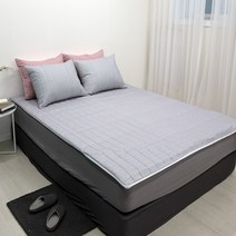 SSALBORI 국내 제작 온수 매트 커버 겸 매트리스 2컬러 침구 겨울 패드 침대