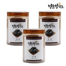 명문정약초 제주산 감태 분말 가루 100% 국산, 400g, 3개