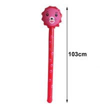 40 인치 공기주입 스틱 말 머리 포니 풍선 카우보이 카우걸 농장 동물 테마 생일 파티 장식, 07 7_01 as picture