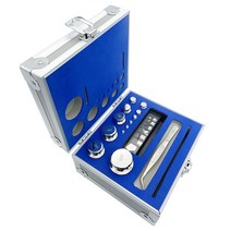 표준 분동 세트 정밀 저울 교정 무게추 저울추 1mg~200g, F2 등급 1mg-100g