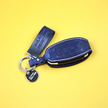 그랜저HG 루시도S 자동차 가죽 스마트키 케이스, 현대-루시도S 300-네이비-추가안함