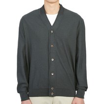 [르메르] 트위스트 KN337 LK087 983 남자 메리노 울 가디건 릴렉스핏