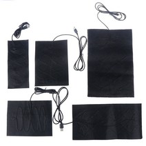 5v 탄소 섬유 가열 패드 핸드 워머 usb 난방 필름 전기 겨울 적외선 발열 열 매트, d