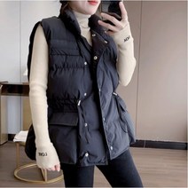 주디앤 여성 윈터 두터운 겨울 조끼 패딩 다운 리빙공감