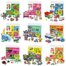 곤충 공룡 공주 탈것 동물 따서 조립하기 11종 택1, 01.신기한 공룡 따서 조립하기