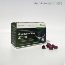 파마제닉스(Pharmagenics) 파마제닉스 뉴질랜드 초록입홍합 래피드조인트 플러스 27000 60 캡슐 (2달분), 60캡슐, 1개
