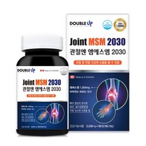 관절엔 Double up! 엠에스엠 2030정 (6개월분), 개, 90정 X 2병