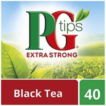 PG Tips Black Tea Pyramid Extra Strong 40 ct, 상세설명참조