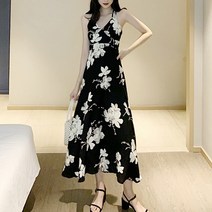 드레스날다 슬림 앤 내추럴 뷔스티에 롱 원피스(mops1227)