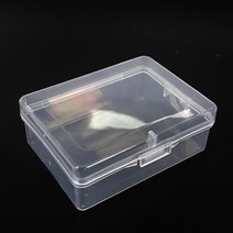 이솔앤아이 다용도 pp케이스 투명플라스틱 휴대하기 좋은 클리어케이스 6.8x4.9x2.2cm 1개