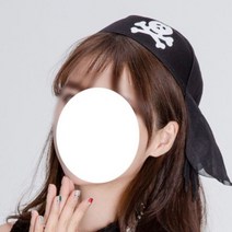 PW 해적두건모자블랙 파티용품 공연 할로윈, PW 해적두건모자(블랙) 파티용품 공연 할로