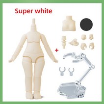 새로운 YMY 바디 조인트 인형 DIY 소년 소녀 obitsu 11 GSC Ob11 1/12BJD 액세서리 장난감 교체 공동 손, Super white