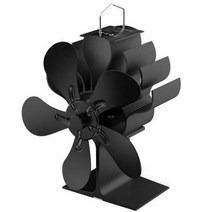 화덕 캠핑 야외 접이식 열 전원 스토브 팬 6 블레이드 벽난로 목재 굽기 난로 우드 열전기 에코, B