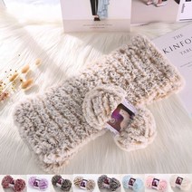 키밍 DIY 털 뜨개실 목도리실 털실 집콕 손뜨개 취미, 사라 투톤 와인 레드