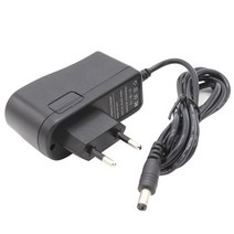 EU 플러그 12V 검정색 전원 어댑터 휴대용 유선 조명 변경 12.6v 18650 리튬 배터리 충전기 1000mA, 01 as picture_01 EU