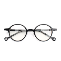 아이컨택 동글 포인트 안경다리 동글이 뿔테 안경