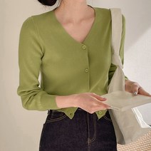 코코블랑 / 로베 소프트 브이넥 가디건