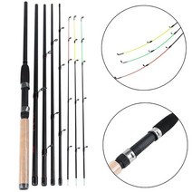 sougayilang 피더 낚싯대 l m h power spining rod travel 휴대용 3m carp fresh water fishing rod fishing de, 협력사, 다크 카키