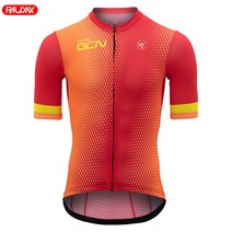 RaudaxGcn 2023 여름 사이클링 저지 세트 남성용 반팔 산악 자전거 의류 철인 3 종 경기 MTB 셔츠, 55.cycling jersey 2 - XS
